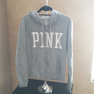 PINK Victoria’s Secret Zip front sweatshirt